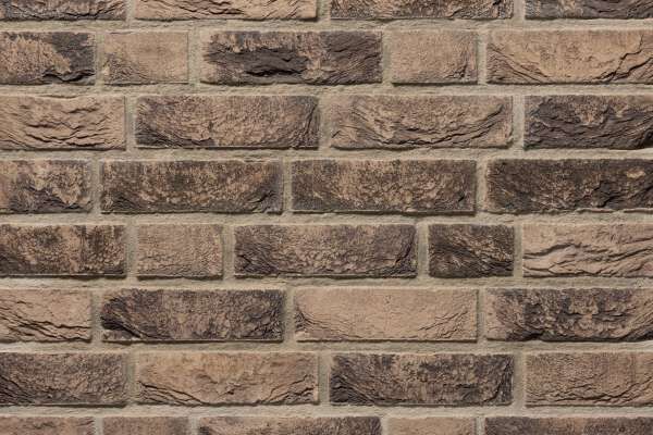 Handform-Klinker / Verblender BK-103-277-NF (Normalformat-Klinkerstein (NF)) grau bunt