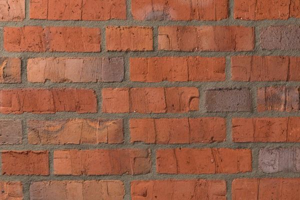 Wasserstrich-Klinker BK-111-111-RF (Reichsformat-Klinkerstein (RF)) rot-braun