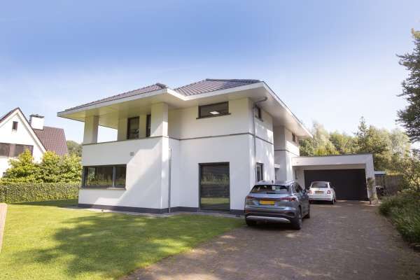 Einfamilienhaus mit Putz