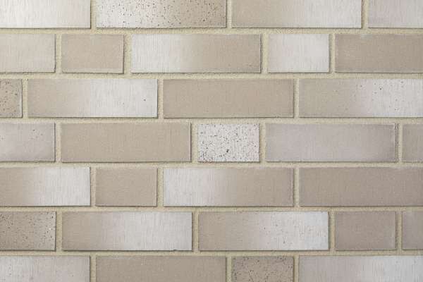Strangpress-Riemchen BK-R-103-512-NF (Normalformat (NF)) grau nuanciert (Klinkerriemchen)