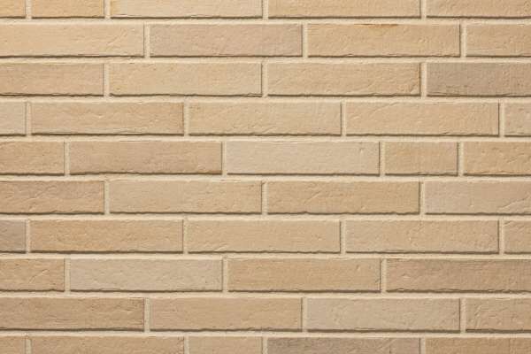 Strangpress-Riemchen BK-R-129-159-DF (Dünnformat (DF)) creme gelb (Klinkerriemchen)