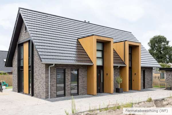 Einfamilienhaus H9 mit Klinker 103-190-WDF grau - anthrazit