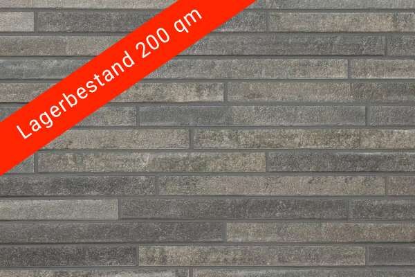 Strangpress-Riemchen BK-R-118-203-ModF (Modulformat (ModF)) anthrazit bunt (Klinkerriemchen)