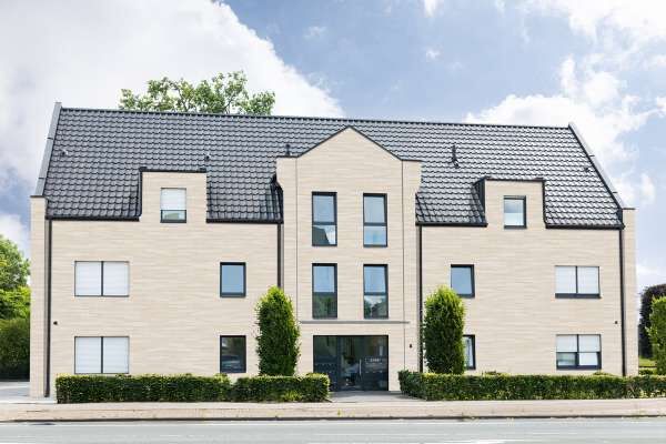 Mehrfamilienhaus H2 mit Klinkerriemchen R-118-201-ModF creme bunt