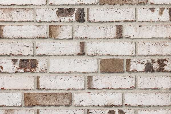 Wasserstrich-Klinker / Verblender BK-104-215-NF (Normalformat-Klinkerstein (NF)) weiß bunt