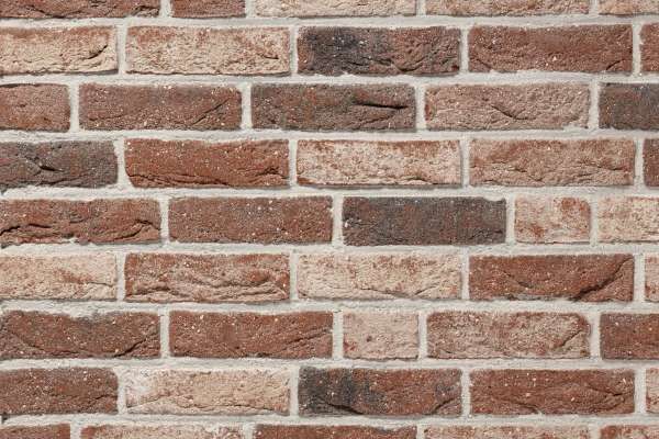 Handform-Klinker BK-113-110-WDF (Waaldickformat-Klinkerstein (WDF)) braun- rot -bunt