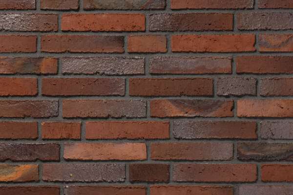 Wasserstrich-Klinker BK-111-104-RF (Reichsformat-Klinkerstein (RF)) rot-bunt