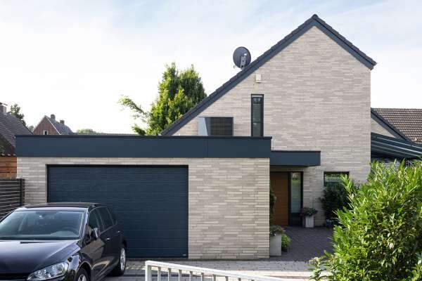 Einfamilienhaus H1 mit Klinker 101-142-ModF beige - grau