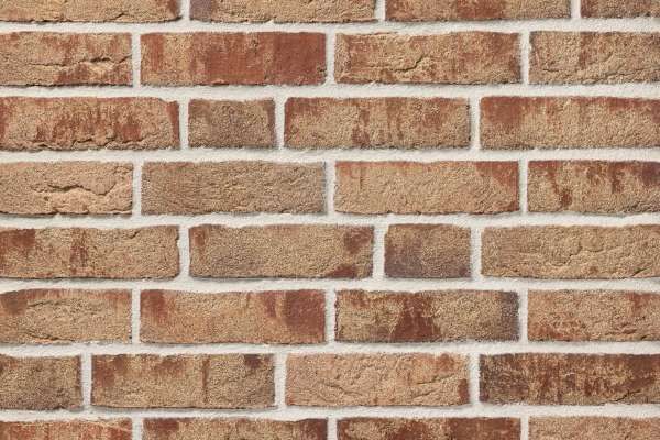 Handform-Klinker BK-104-108-NF (Normalformat-Klinkerstein (NF)) rot-bunt