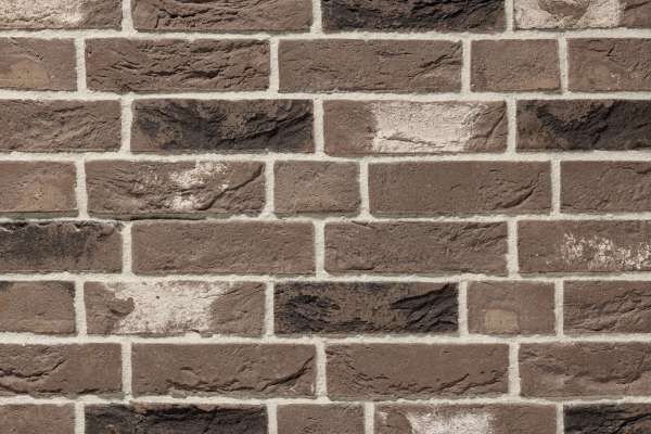 Handform-Klinker BK-112-113-NF (Normalformat-Klinkerstein (NF)) grau - braun - bunt