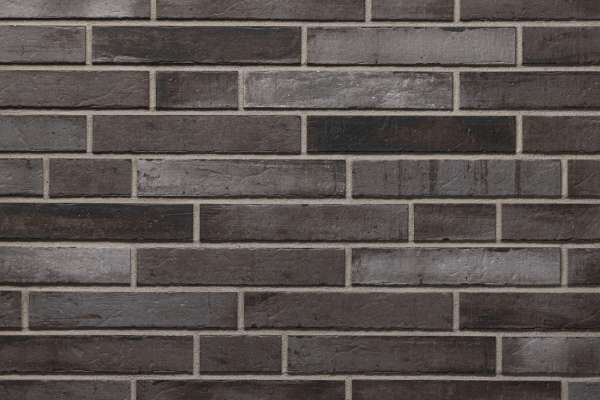 Strangpress-Riemchen BK-R-129-172-ModF (Modulformat (ModF)) anthrazit bunt (Klinkerriemchen)