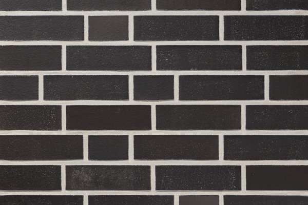 Strangpress-Klinker / Verblender BK-107-201-NF (Normalformat-Klinkerstein (NF)) schwarz anthrazit