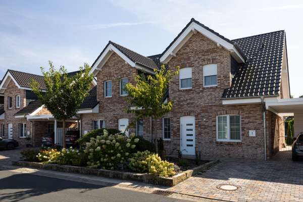 Doppelhaus H5 mit Klinker 113-178-WDF rot beige bunt