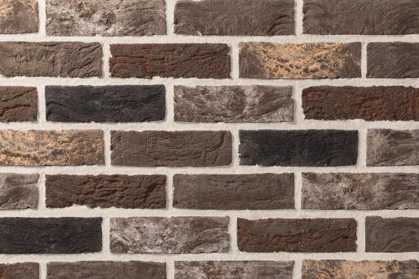 Handform-Klinker BK-105-111-WDF (Waaldickformat-Klinkerstein (WDF)) braun-bunt
