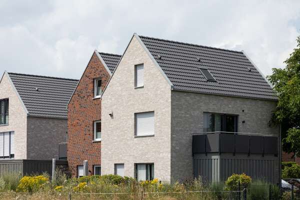 Einfamilienhaus H5 mit Klinker 101-139-NF beige - grau