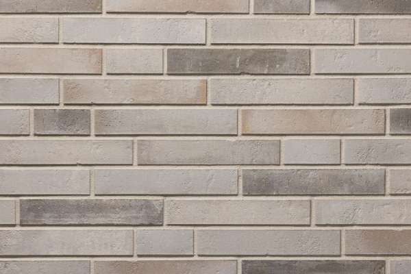 Strangpress-Riemchen BK-R-129-178-ModF (Modulformat (ModF)) hellgrau bunt (Klinkerriemchen)