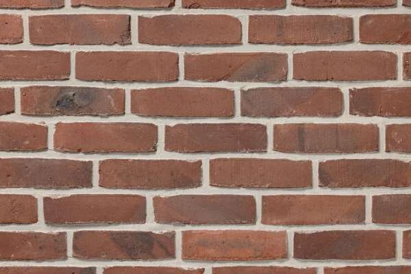 Wasserstrich-Klinker / Verblender BK-128-160-ModF (Modulformat-Klinkerstein (ModF)) rot bunt