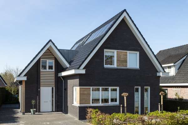 Einfamilienhaus  H3 mit Klinker 103-262-WF schwarz
