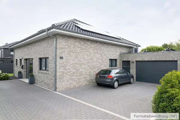 Einfamilienhaus H13 mit Klinker 104-152-ModF grau nuanciert