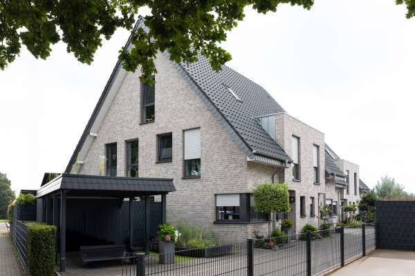 Mehrfamilienhaus H20 mit Klinker 101-139-NF beige - grau