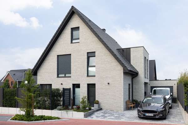 Einfamilienhaus H11 mit Klinker 104-136-DF grau