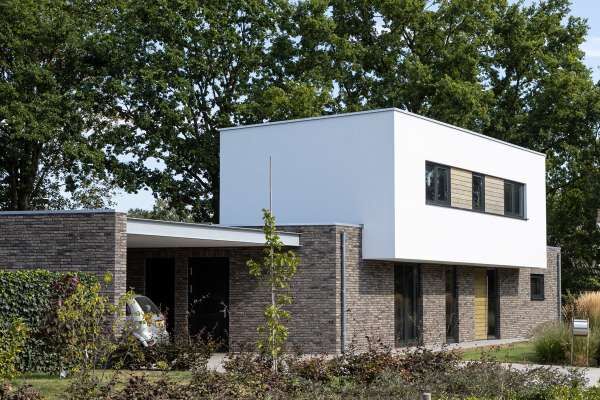 Bauhaus H26 mit Klinker 103-412-WF grau-bunt