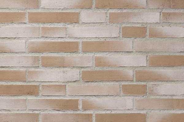 Wasserstrich-Klinker / Verblender BK-115-117-DF (Dünnformat-Klinkerstein (DF)) beige weiß
