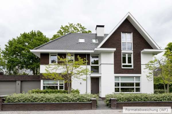 Einfamilienhaus H2 mit Klinker 103-238-WDF braun anthrazit bunt