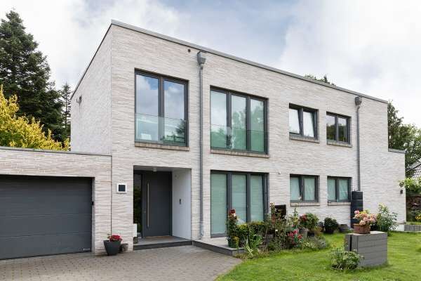 Bauhaus H11 mit Klinker 122-105-ModF beige, sand nuanciert