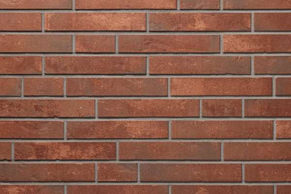 Strangpress-Riemchen BK-R-129-208-ModF (Modulformat (ModF)) dunkelrot bunt (Klinkerriemchen)