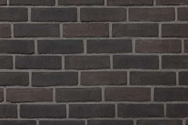 Wasserstrich-Klinker / Verblender BK-128-178-WDF (Waaldickformat-Klinkerstein (WDF)) anthrazit