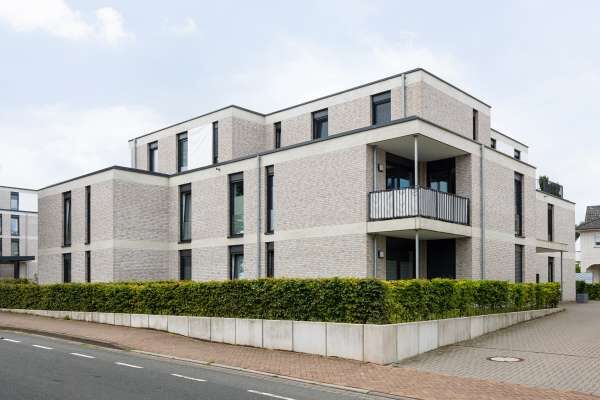 Mehrfamilienhaus H1 mit Klinker 115-113-DF weiß grau