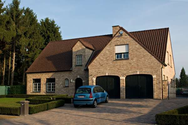 Einfamilienhaus H2 mit Klinker 103-129-NF braun-bunt