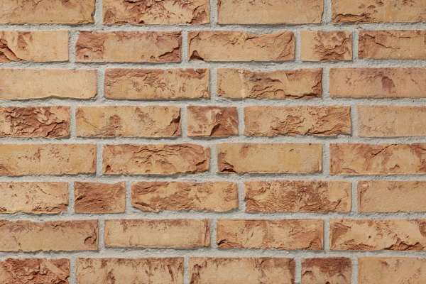 Handform-Klinker / Verblender BK-107-182-WDF (Waaldickformat-Klinkerstein (WDF)) beige rot bunt