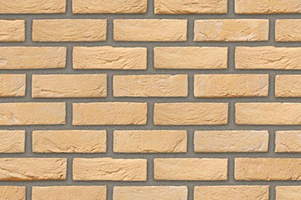 Handform-Riemchen BK-R-103-471 (Waaldickformat (WDF)) beige -  sand nuanciert (Klinkerriemchen)