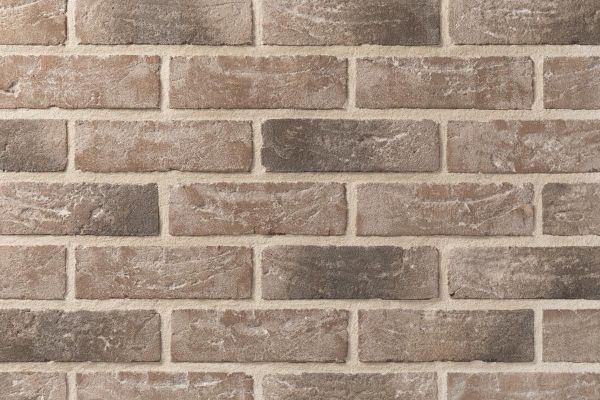 Handform-Klinker BK-105-135-WDF (Waaldickformat-Klinkerstein (WDF)) grau - anthrazit nuanciert