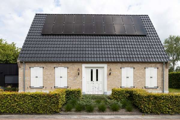 Einfamilienhaus H1 mit Klinker 103-264-WF gelb bunt