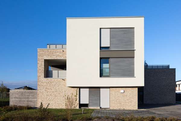 Einfamilienhaus H2 mit Klinker 107-169-NF beige weiß