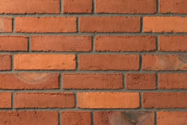 Wasserstrich-Klinker BK-111-115-RF (Reichsformat-Klinkerstein (RF)) rot - orange