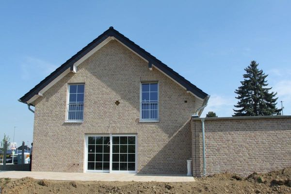 Einfamilienhaus H2 mit Klinker 113-140-NF beige - sandfarben