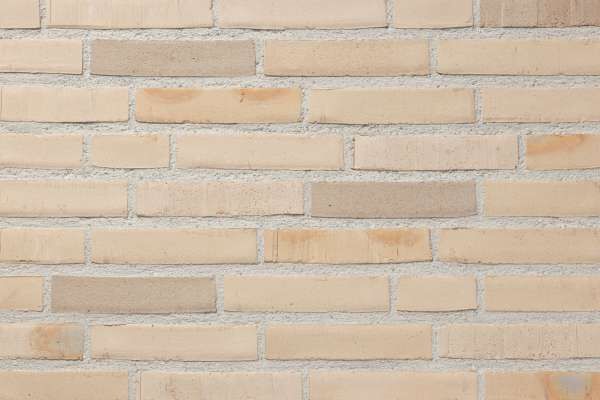 Wasserstrich-Klinker / Verblender BK-110-134-DF (Dünnformat-Klinkerstein (DF)) beige bunt