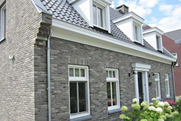 Einfamilienhaus / Landhaus H1 mit Klinker 103-184-WDF grau, beige nuanciert