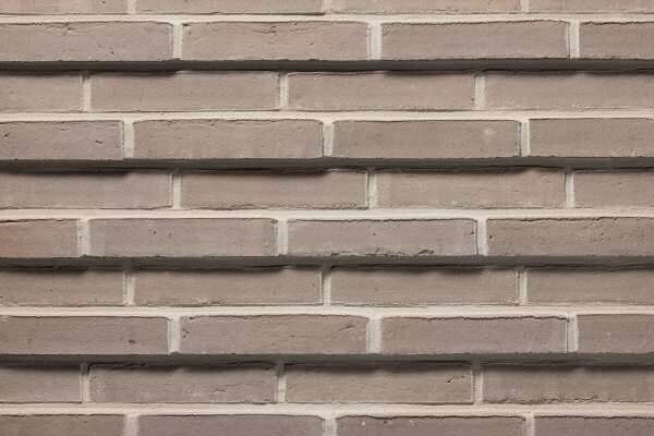 Wasserstrich-Klinker / Verblender BK-119-114-DF (Dünnformat-Klinkerstein (DF)) grau