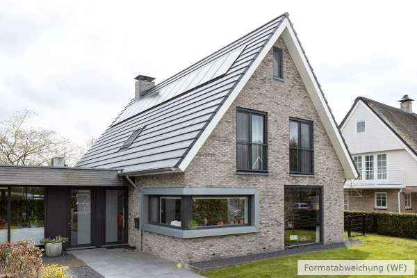 Einfamilienhaus H17 mit Klinker 103-123-WDF grau-bunt
