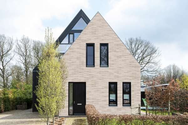 Einfamilienhaus H3 mit Klinkerriemchen R-118-205-ModF beige bunt
