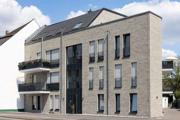 Mehrfamilienhaus H17 mit Klinker 104-166-NF grau nuanciert