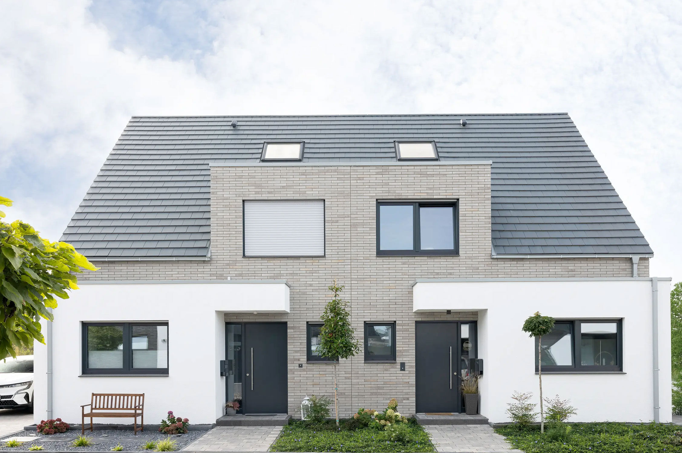 Im Neubau ermöglicht ein Wärmedämmverbundsystem schlanke Wandaufbauten, gute Dämmwerte und vielfältige Möglichkeiten bei der Gestaltung der Fassade.