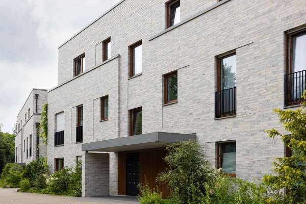 Mehrfamilienhaus H1 mit Klinker 108-190-NF grau bunt
