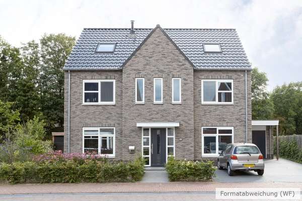 Einfamilienhaus H33 mit Klinker 103-112-WDF grau-bunt