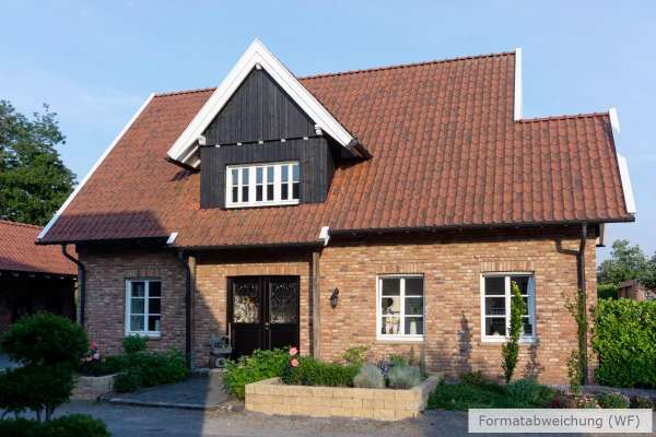 Einfamilienhaus / Landhaus H4 mit Klinker 103-115-WDF beige-bunt